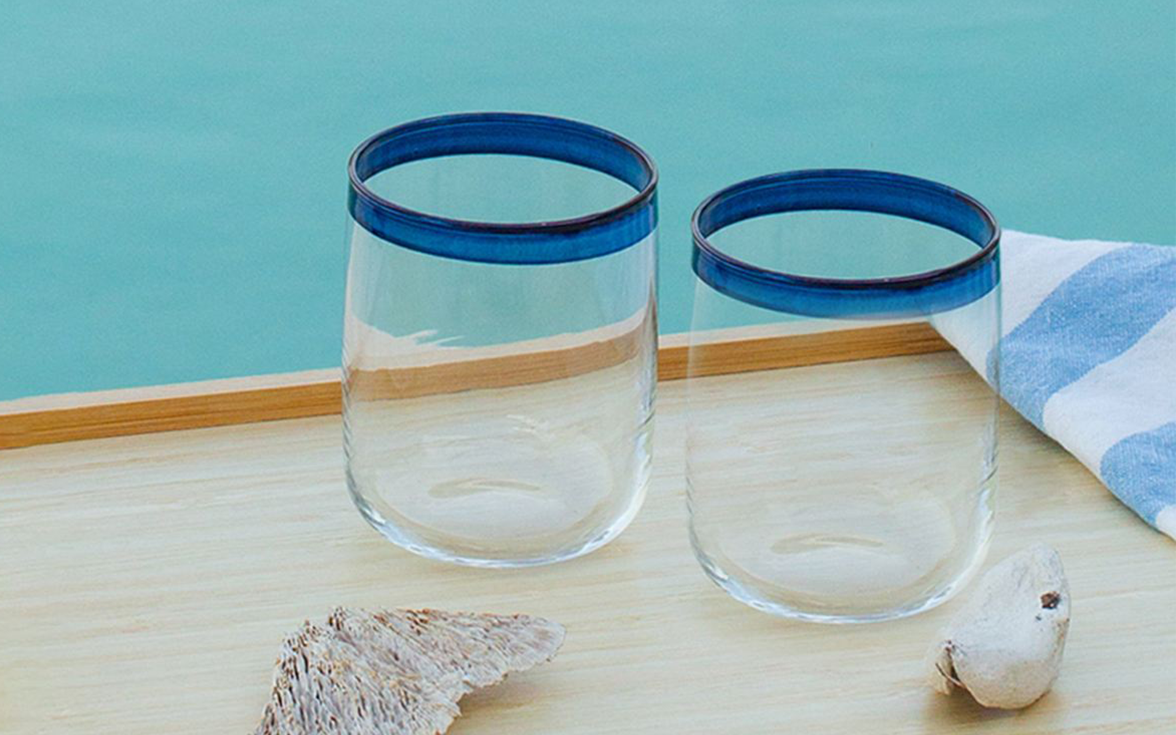 Set of 4 glasses Verona 280, blue  1